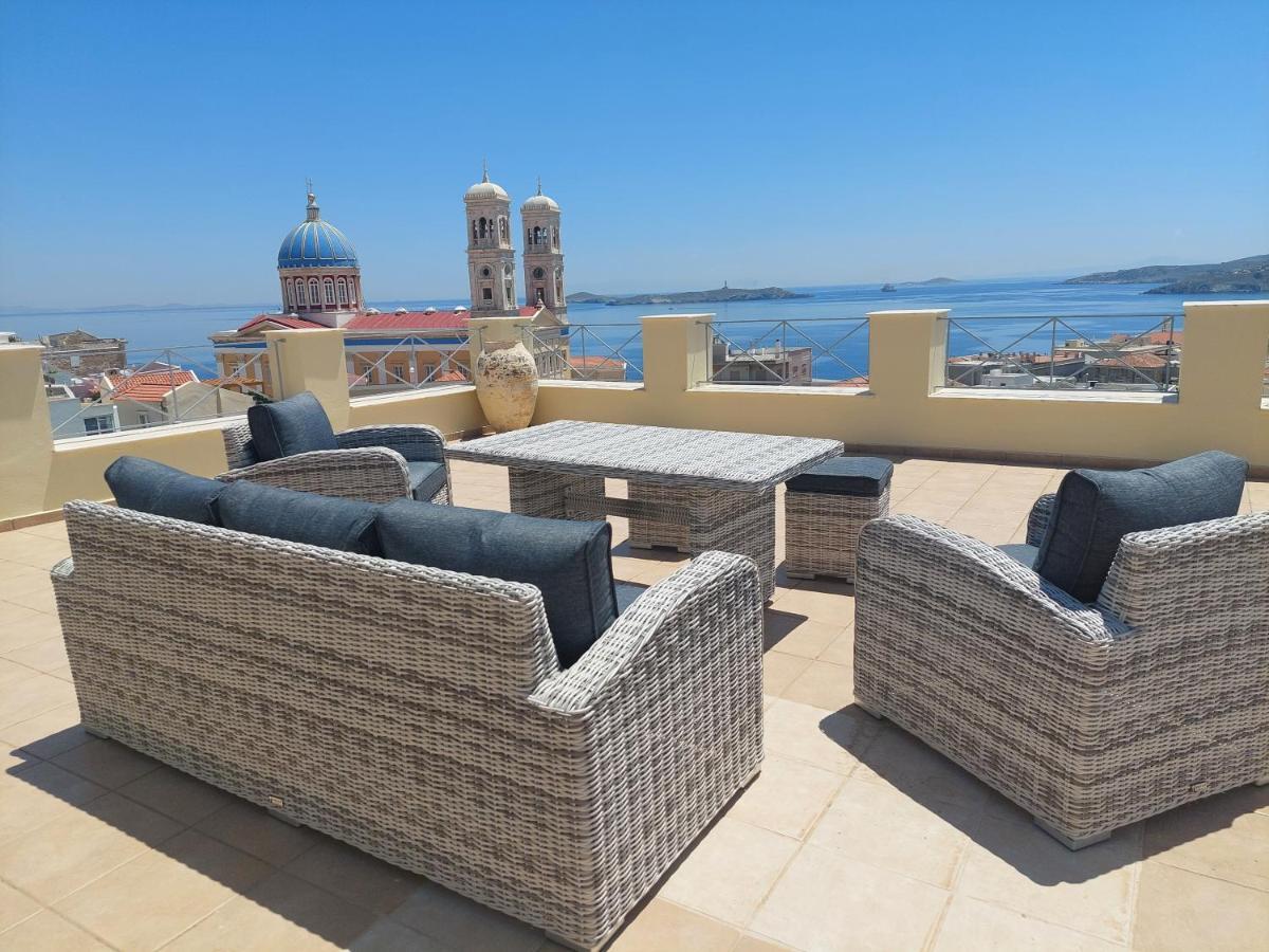 Hermes Penthouse Ερμούπολη Εξωτερικό φωτογραφία